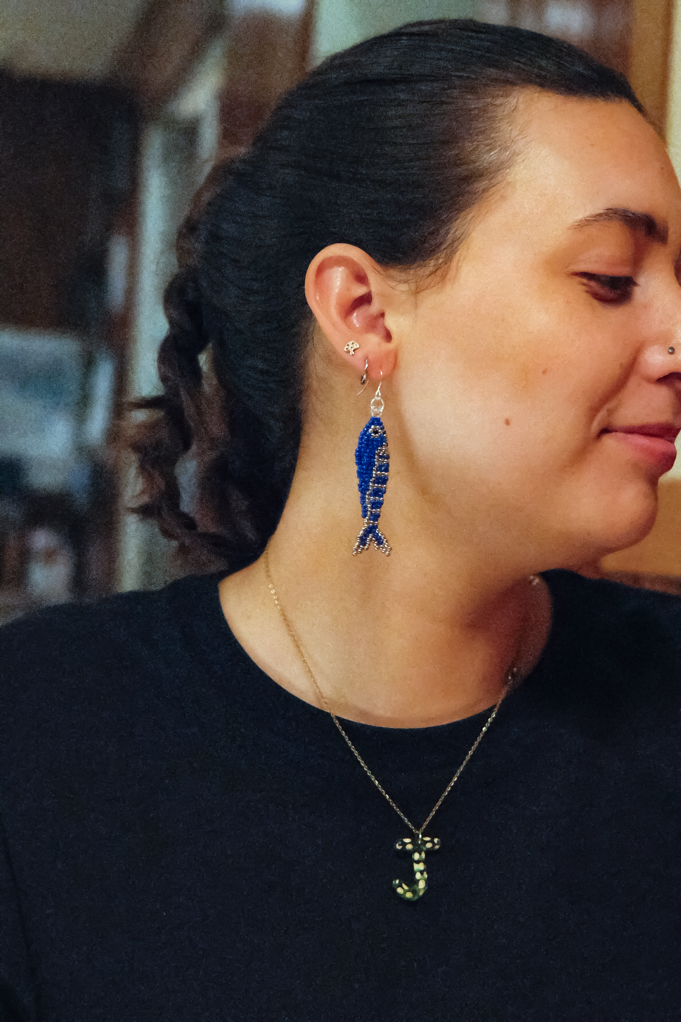 Sardine Fish Earrings